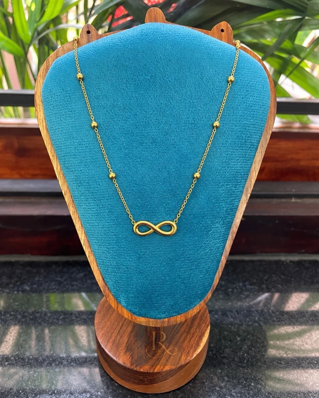 Infinity Loop -Anti-Tarnish 316L Stainless Steel Pendant Chain 1