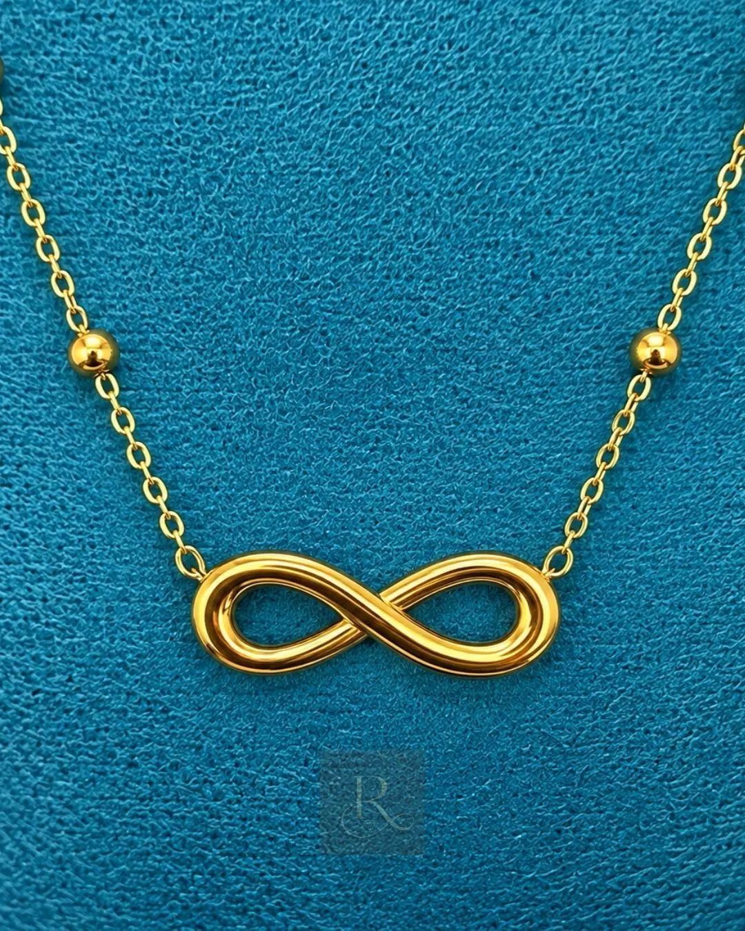 Infinity Loop -Anti-Tarnish 316L Stainless Steel Pendant Chain 2