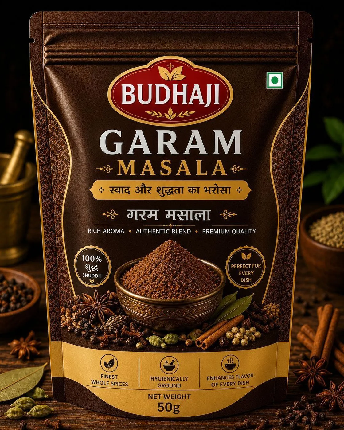 Budhaji Garam masala 50 gm