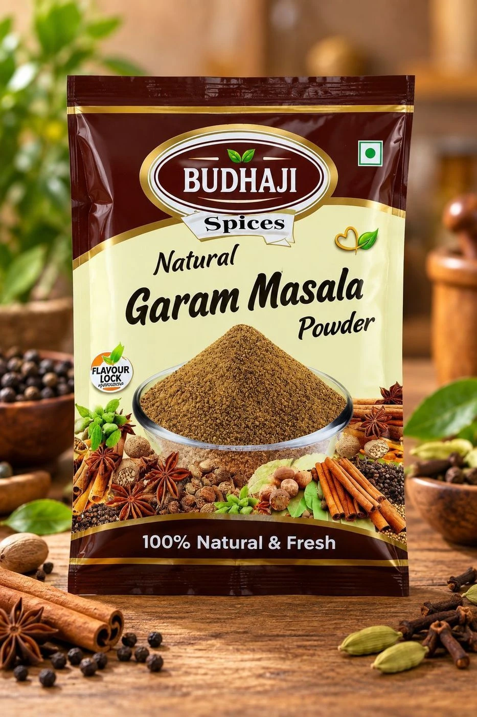 Budhaji Garam masala 50 gm
