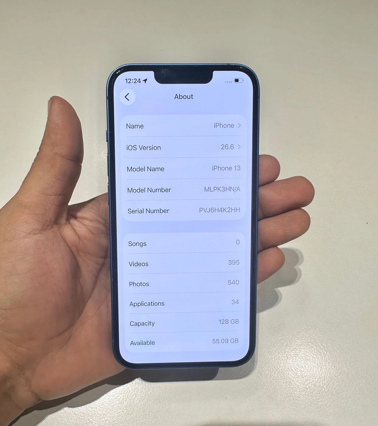 iPhone 13 (128gb) Blue 6