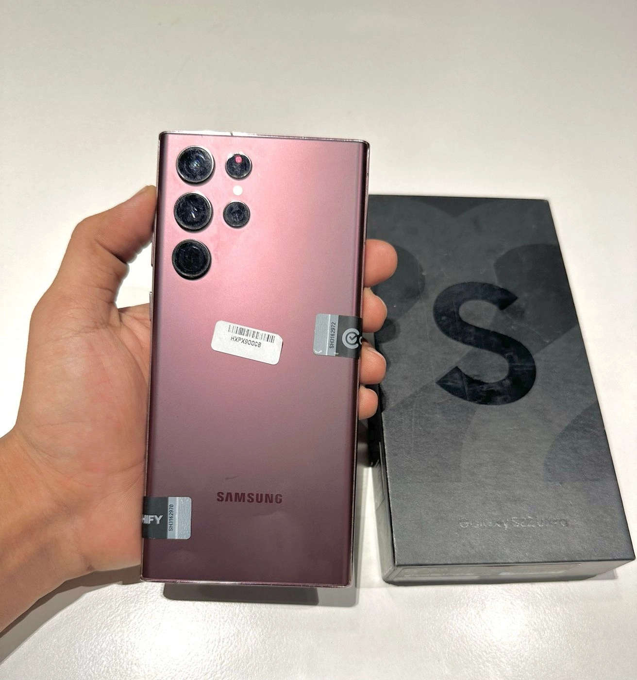 Samsung s22ultra (12/256gb)-Burgandy 3