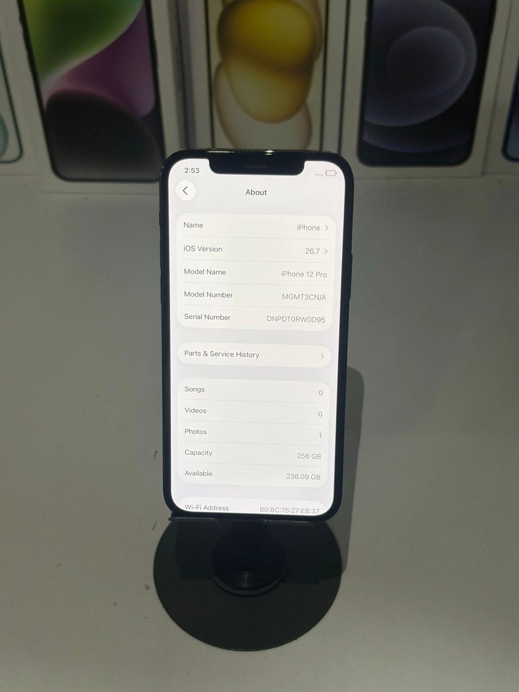 Iphone 12Pro(256gb)-Pacific blue 8
