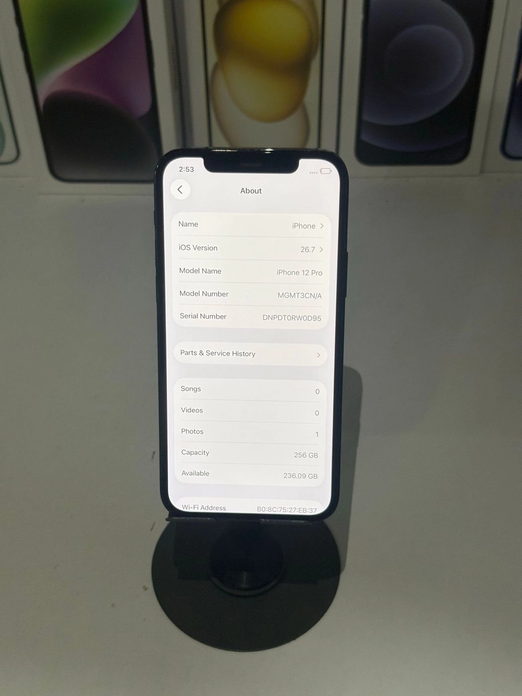 Iphone 12Pro(256gb)-Pacific blue 9