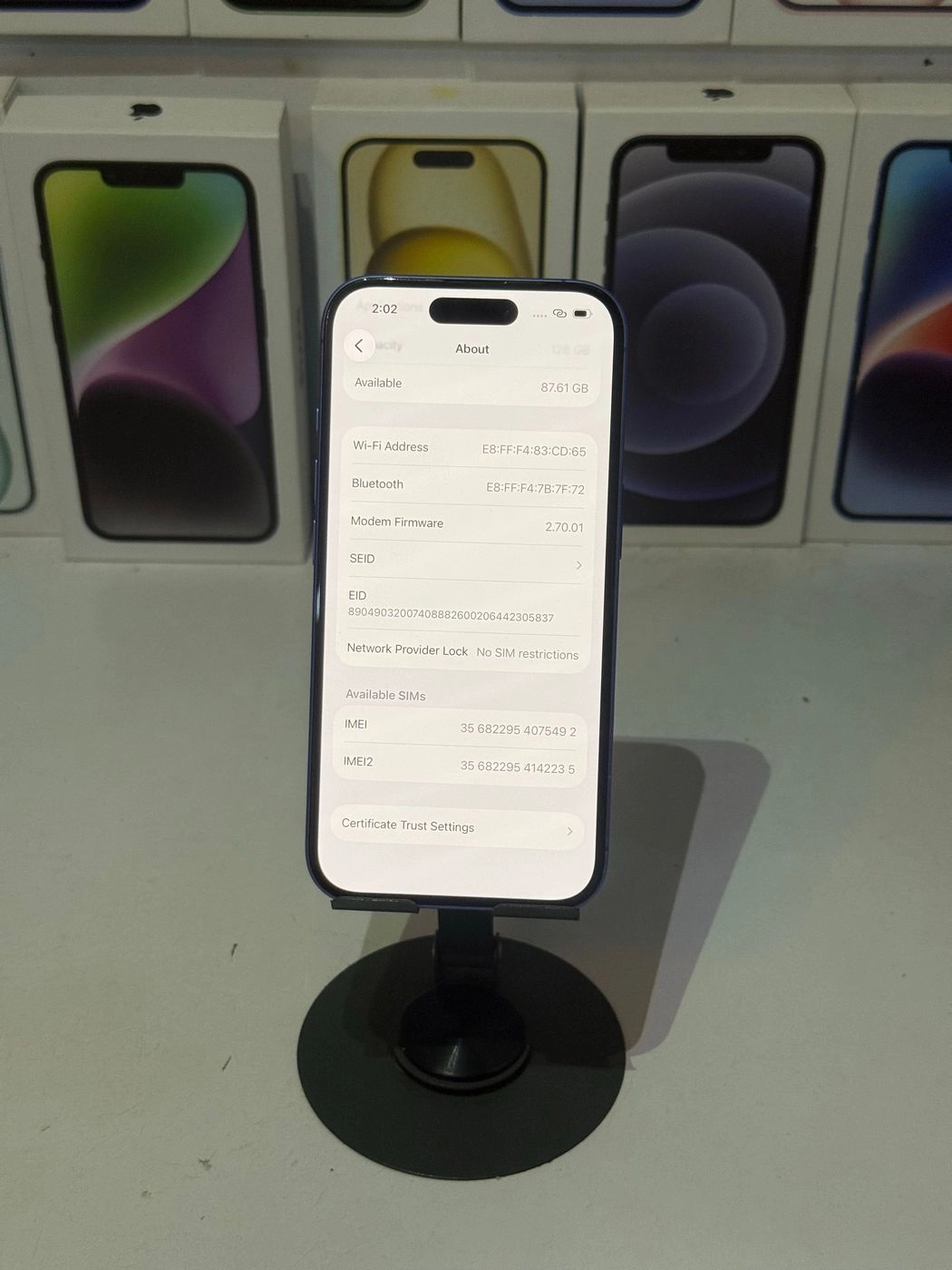 Iphone16 (128gb)-Blue 10
