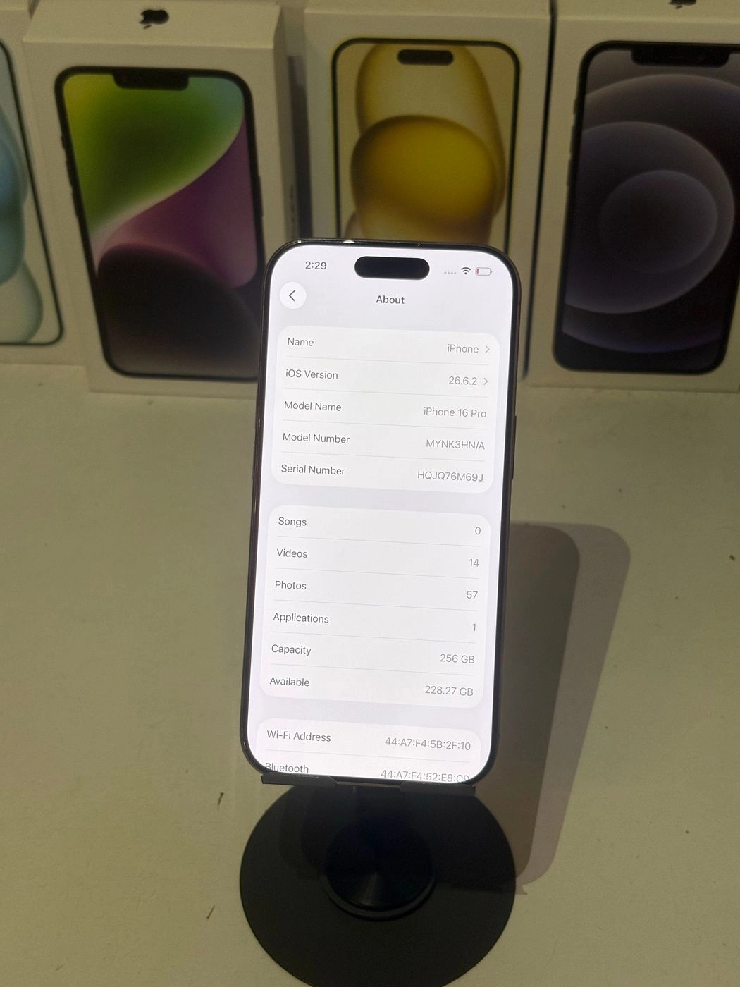 iPhone 16 pro (256gb)- Desert titanium 13
