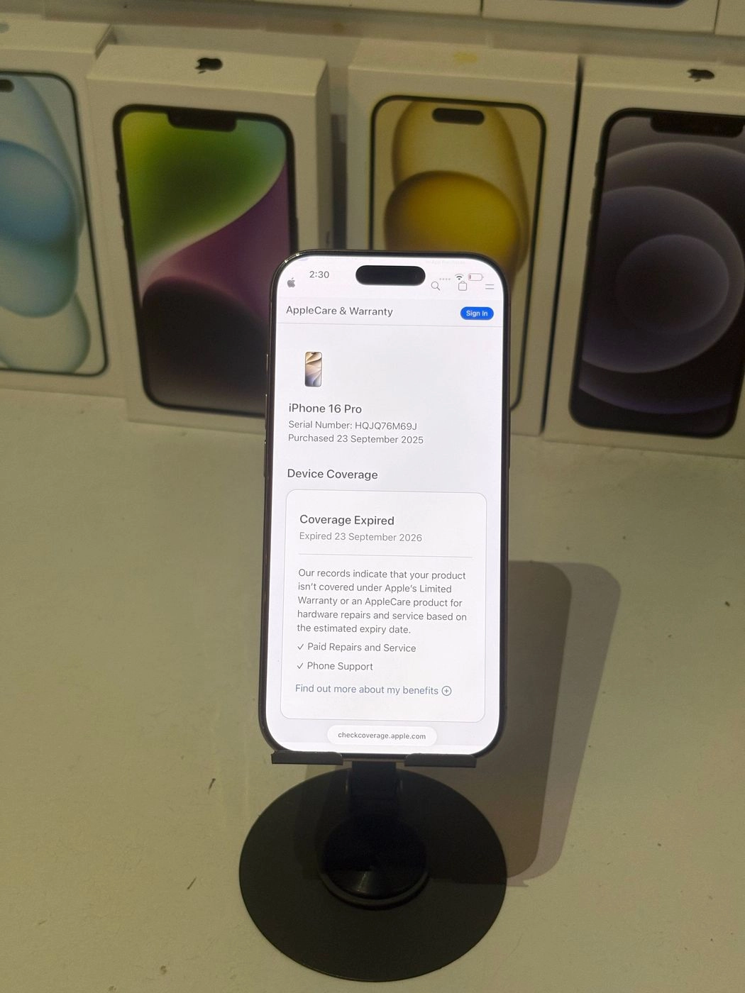 iPhone 16 pro (256gb)- Desert titanium 10
