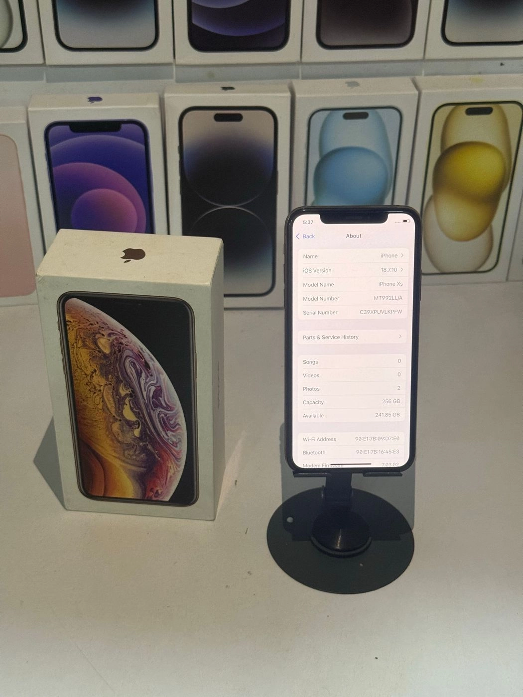 iPhone XS(256gb)-Gold 8