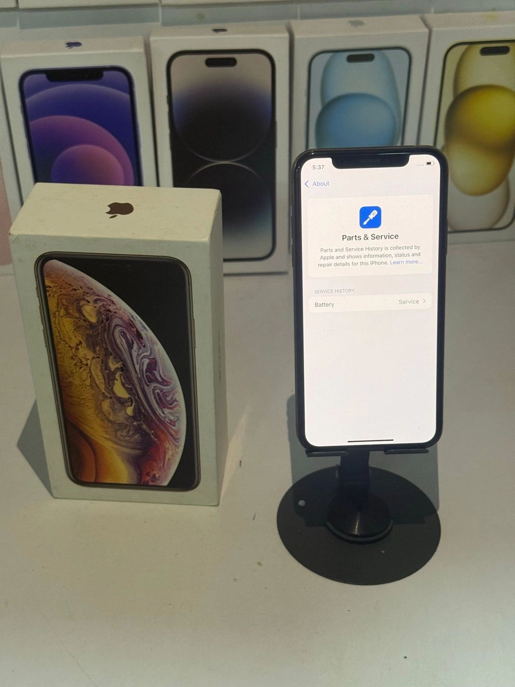 iPhone XS(256gb)-Gold 9