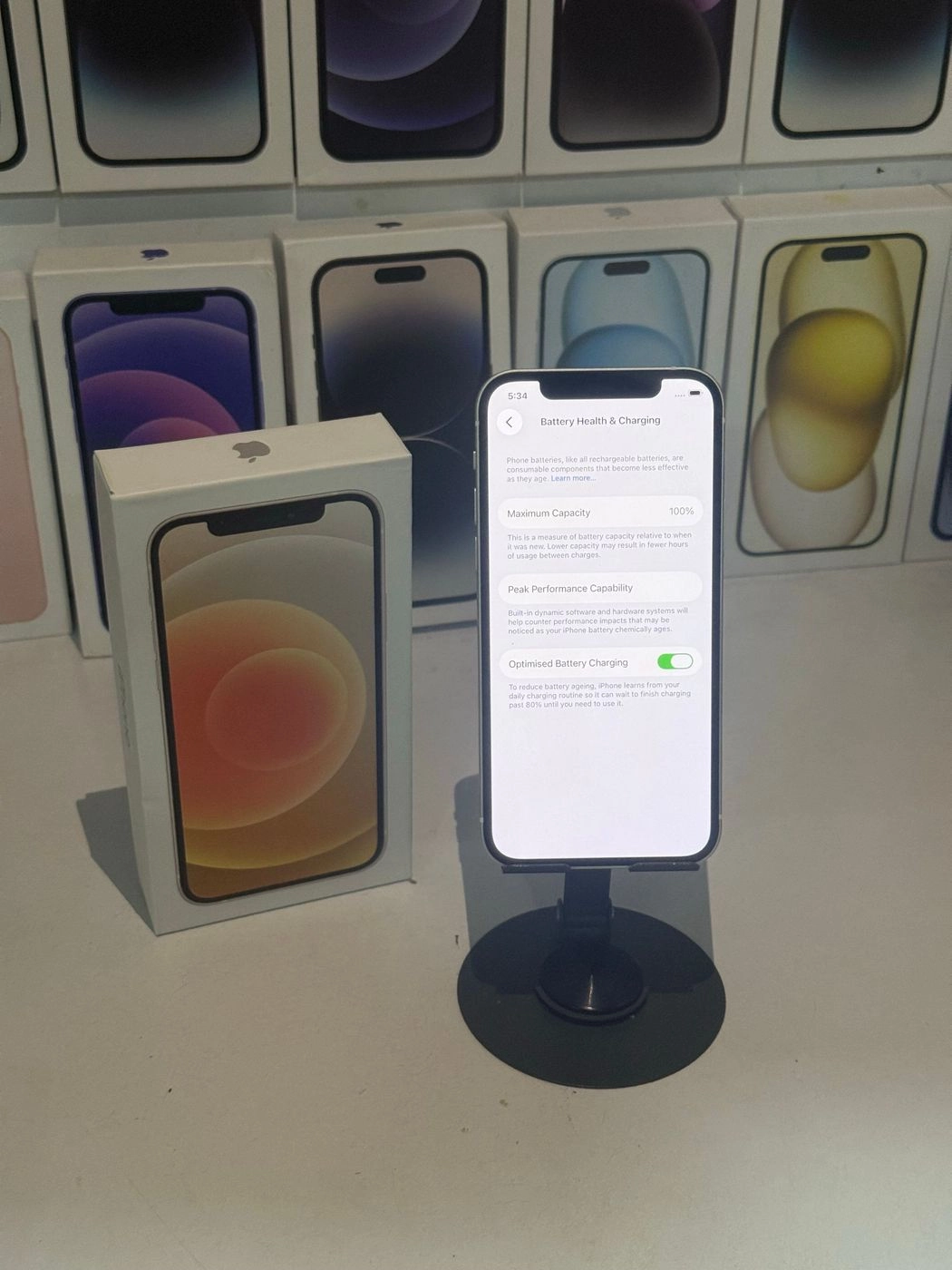 iPhone 12 5g(white)-128gb 7