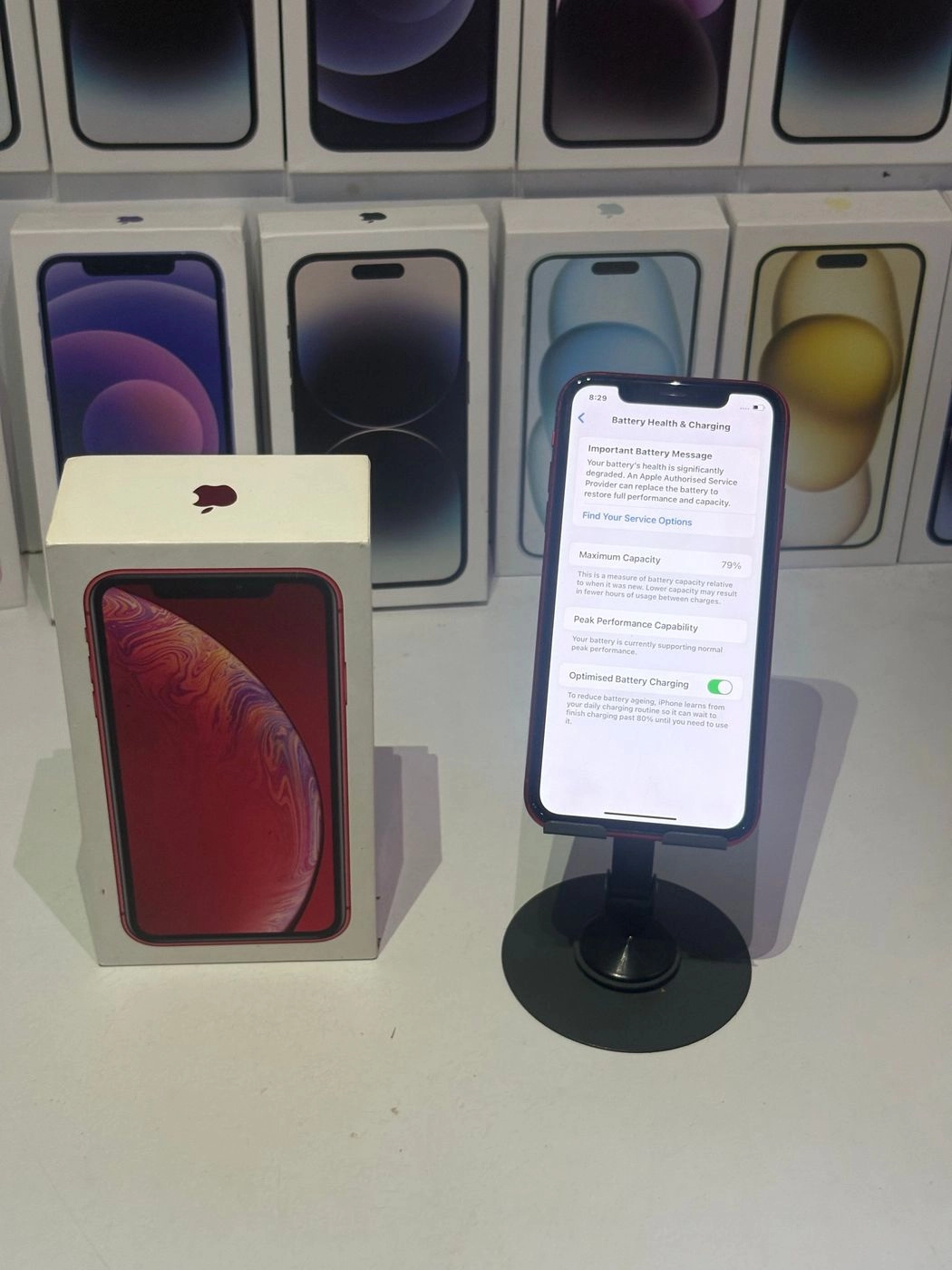 iPhone XR(128gb)-RED 8