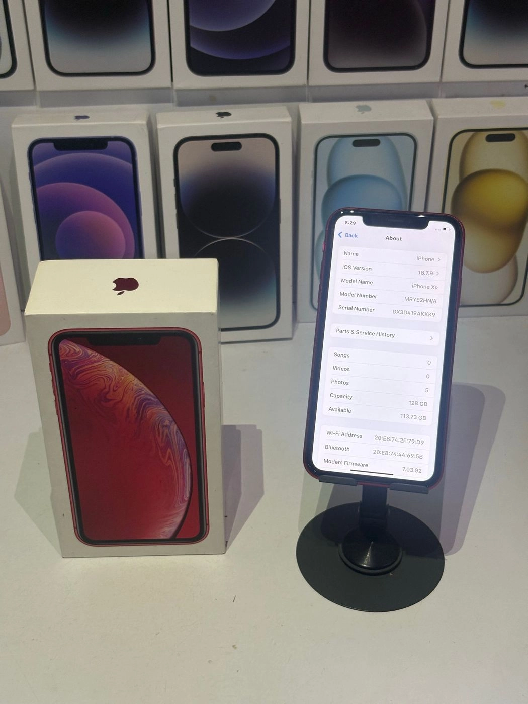 iPhone XR(128gb)-RED 9