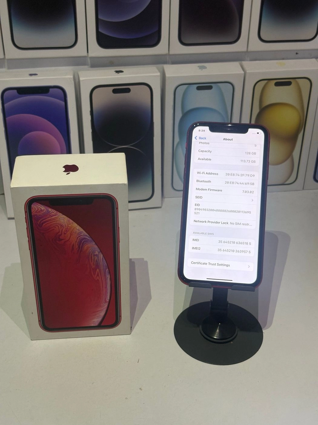 iPhone XR(128gb)-RED 11