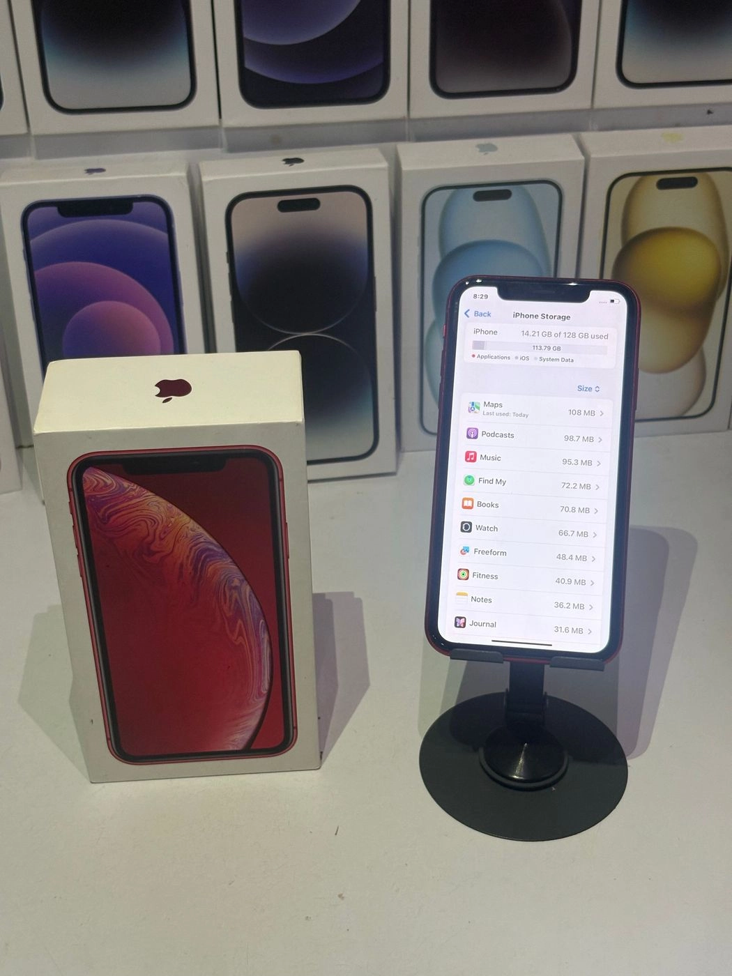 iPhone XR(128gb)-RED 12