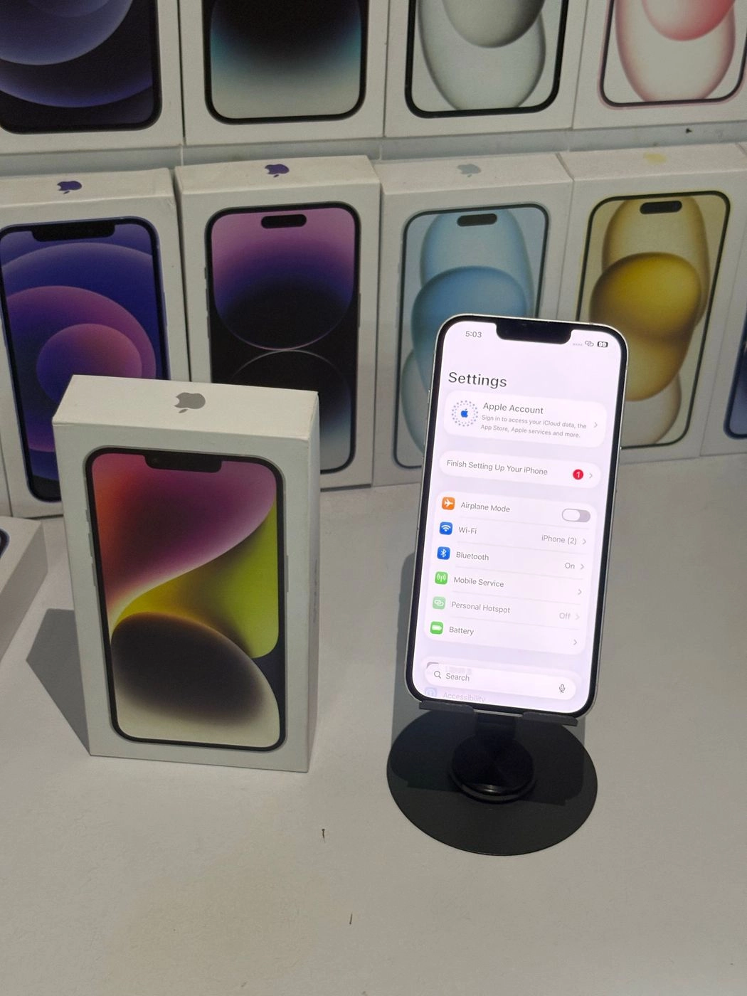 iPhone 14(256gb)-Starlight 8