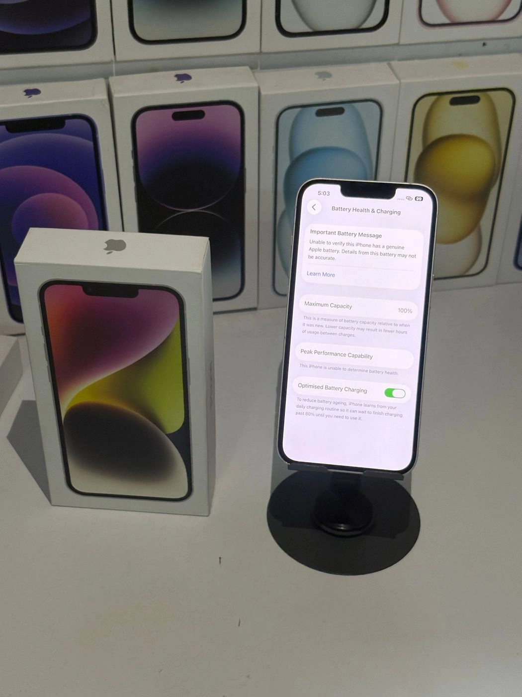 iPhone 14(256gb)-Starlight 9