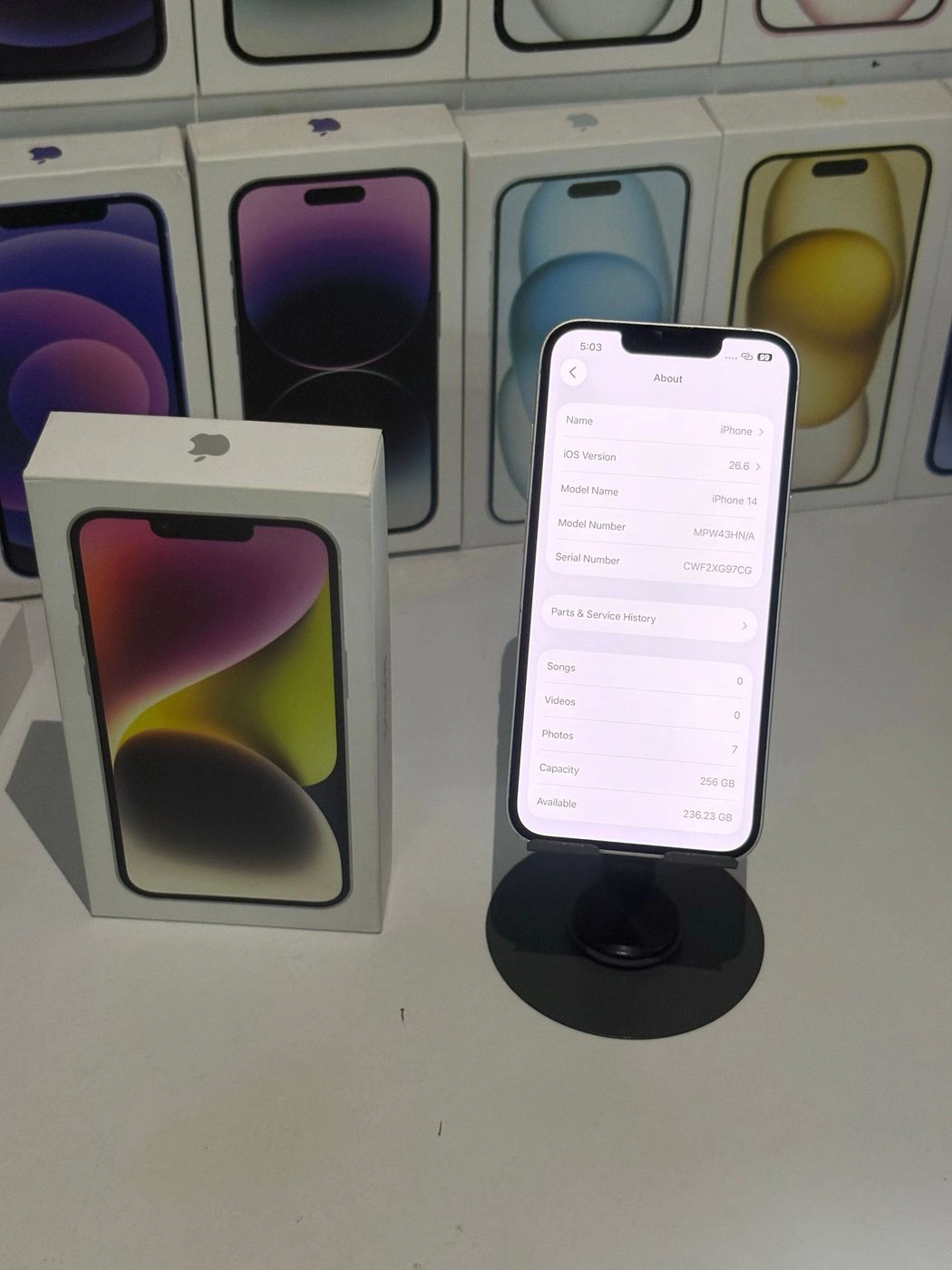 iPhone 14(256gb)-Starlight 10