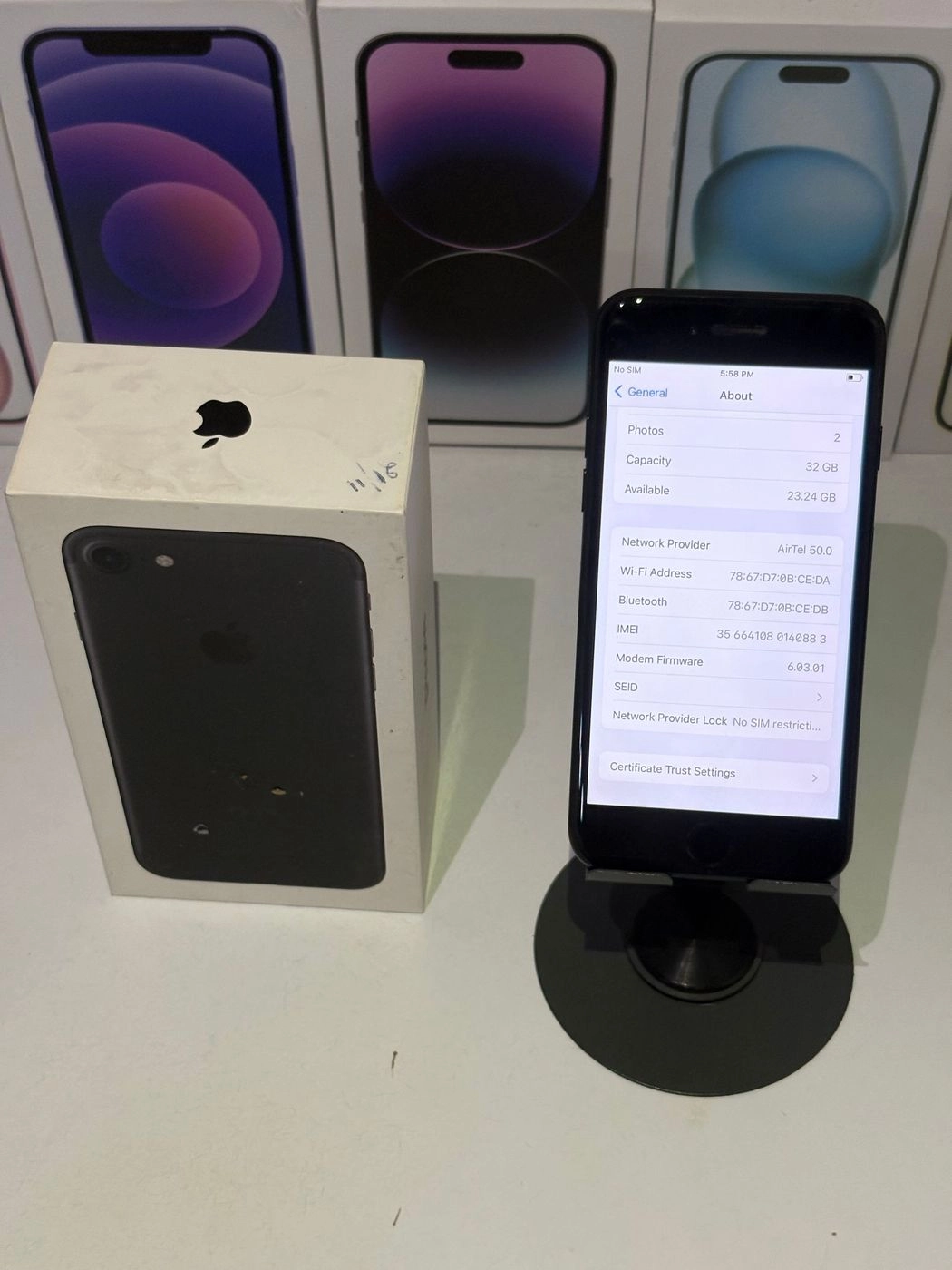 iPhone 7(32gb)-Black 8