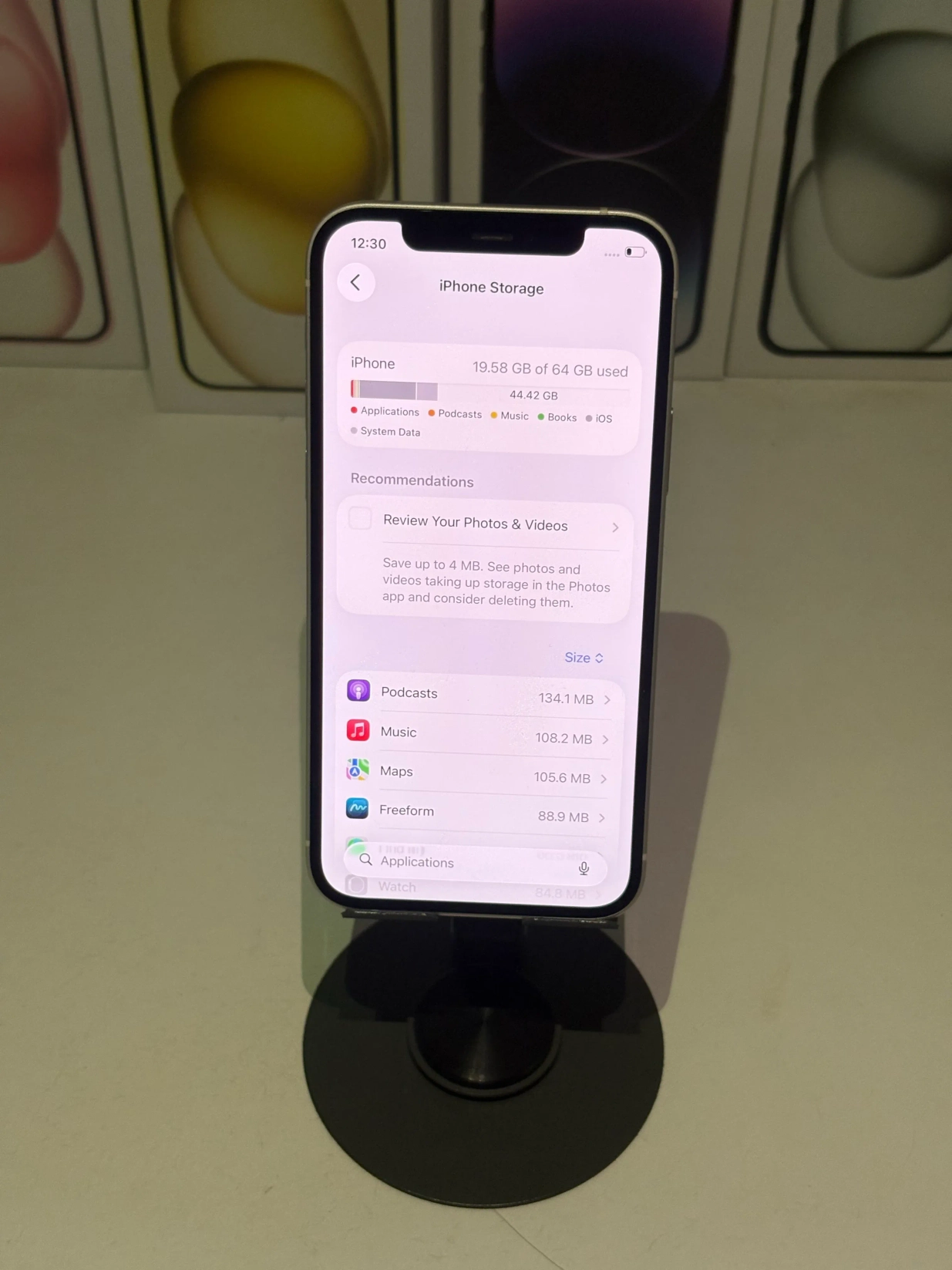 iPhone 12(64gb)-white 12