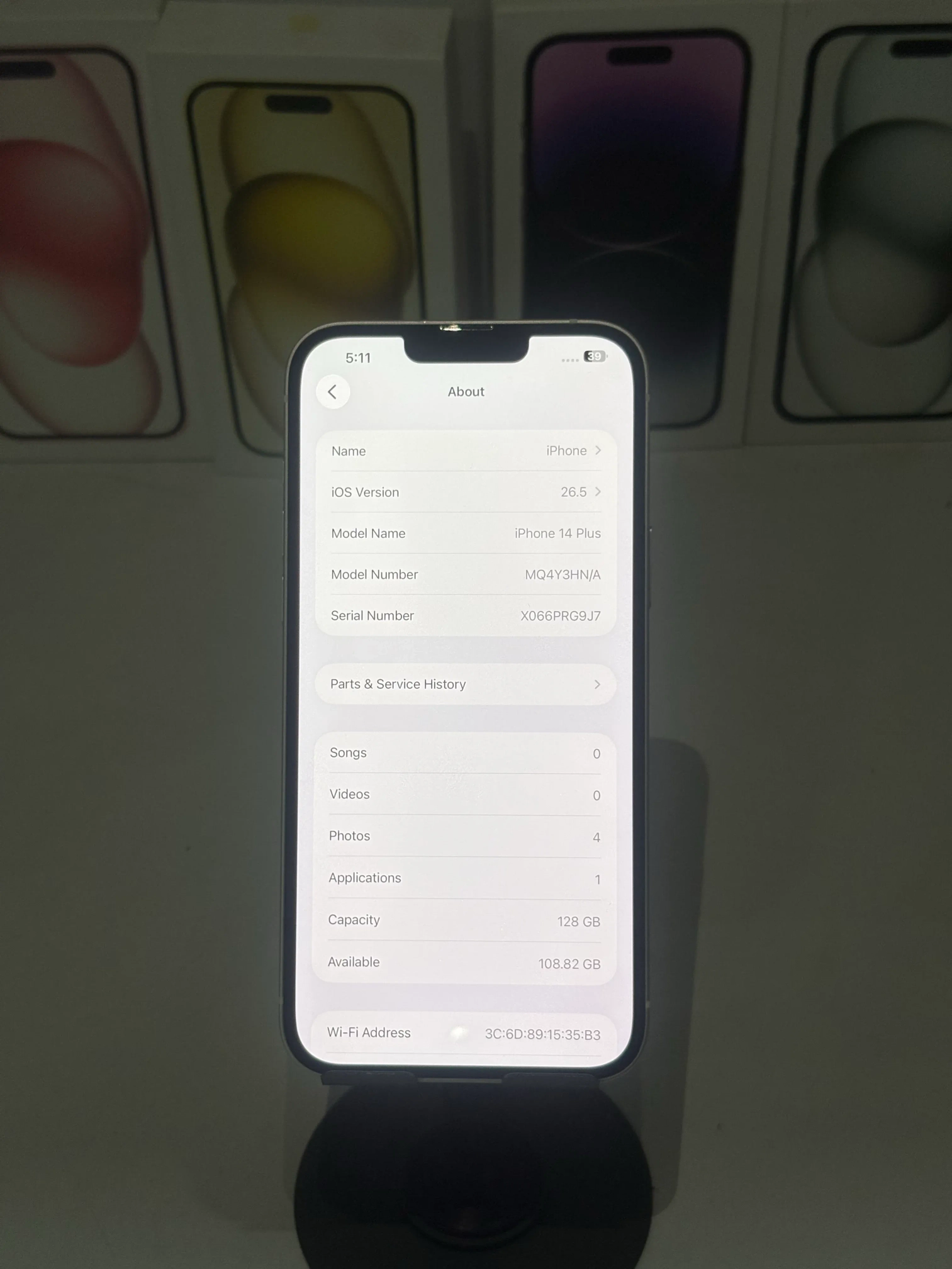 iPhone 14 Plus (128gb)-Starlight 6