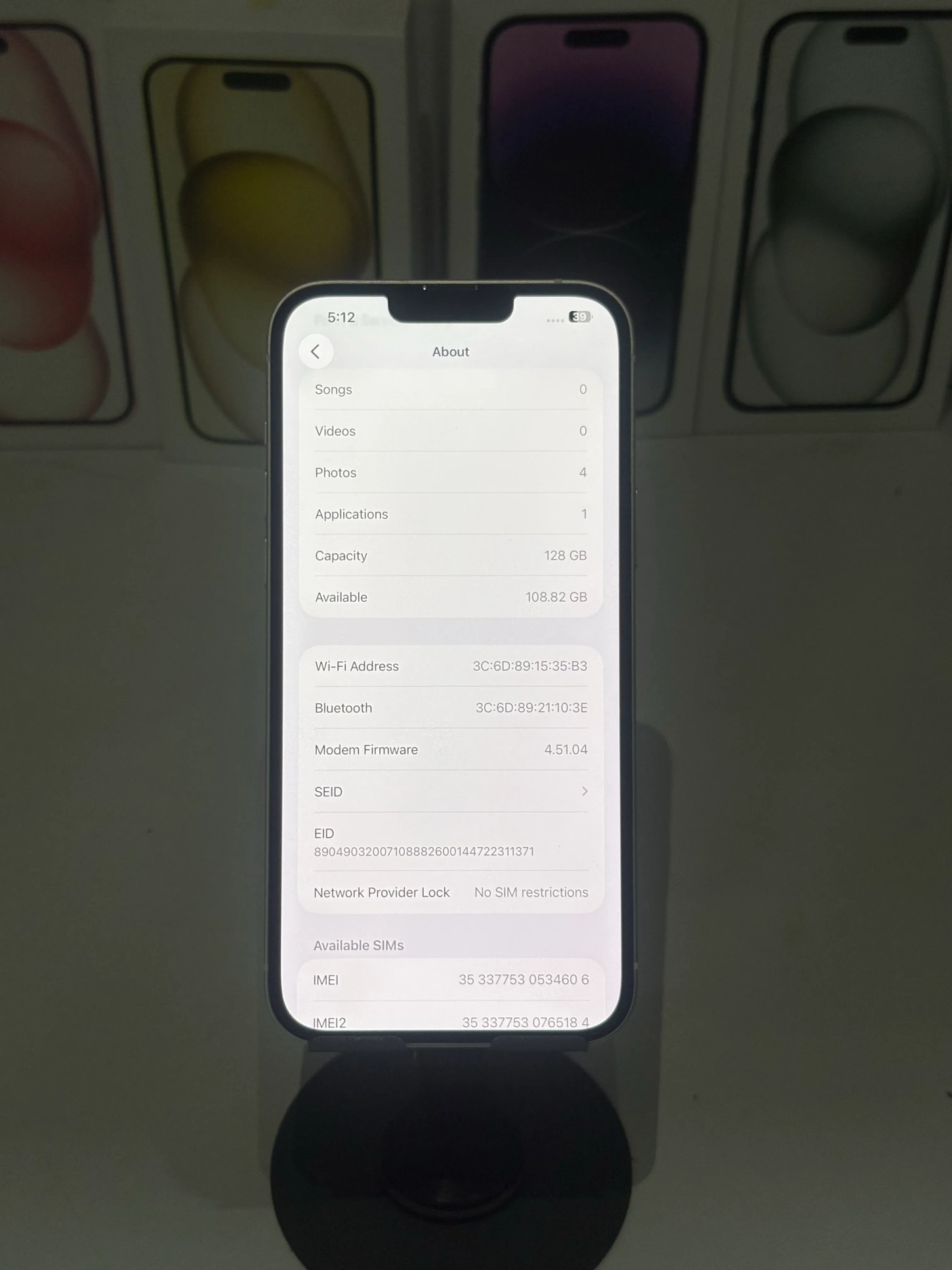 iPhone 14 Plus (128gb)-Starlight 8