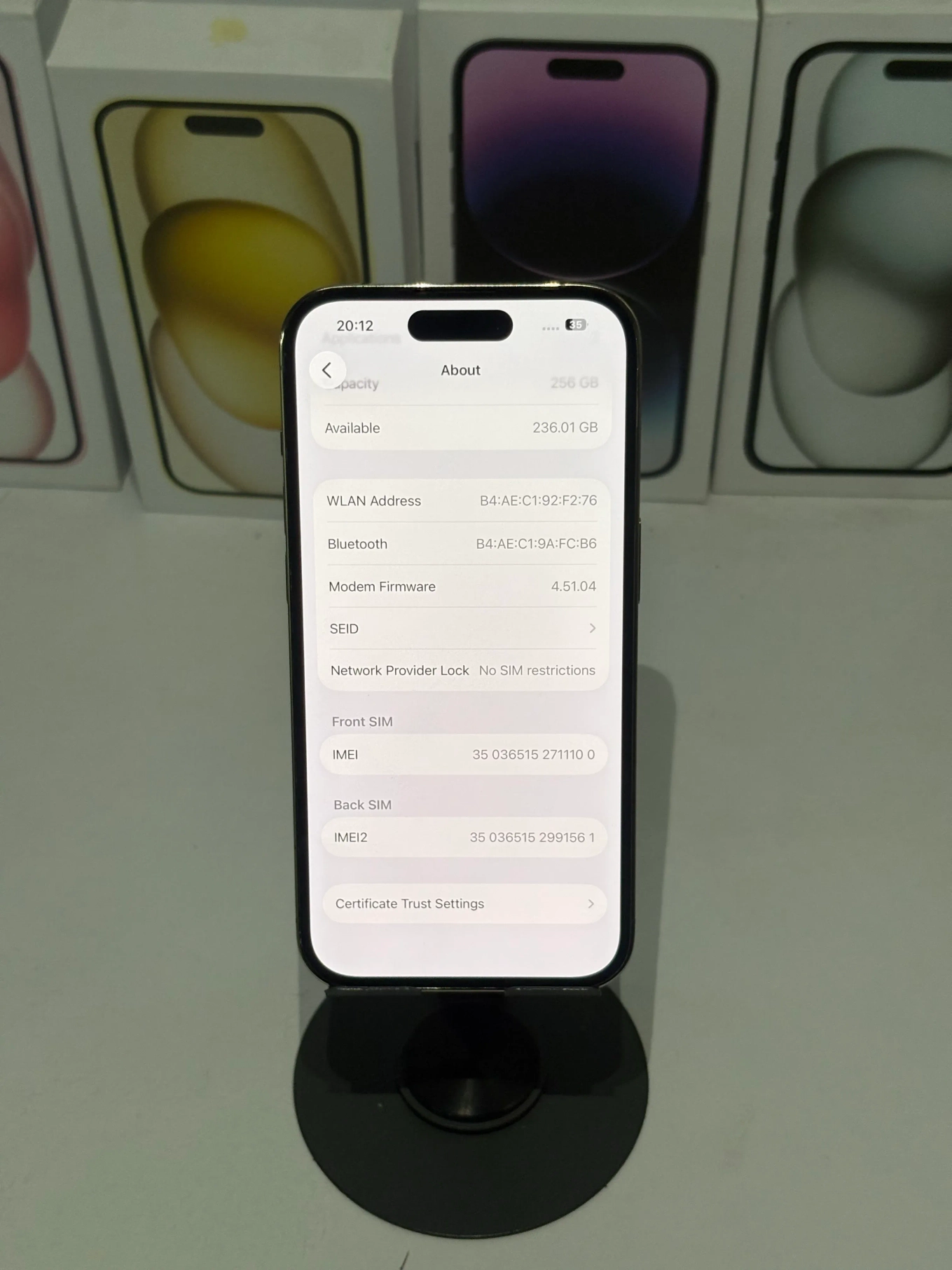 iPhone 14 Pro(256gb)-Gold 15