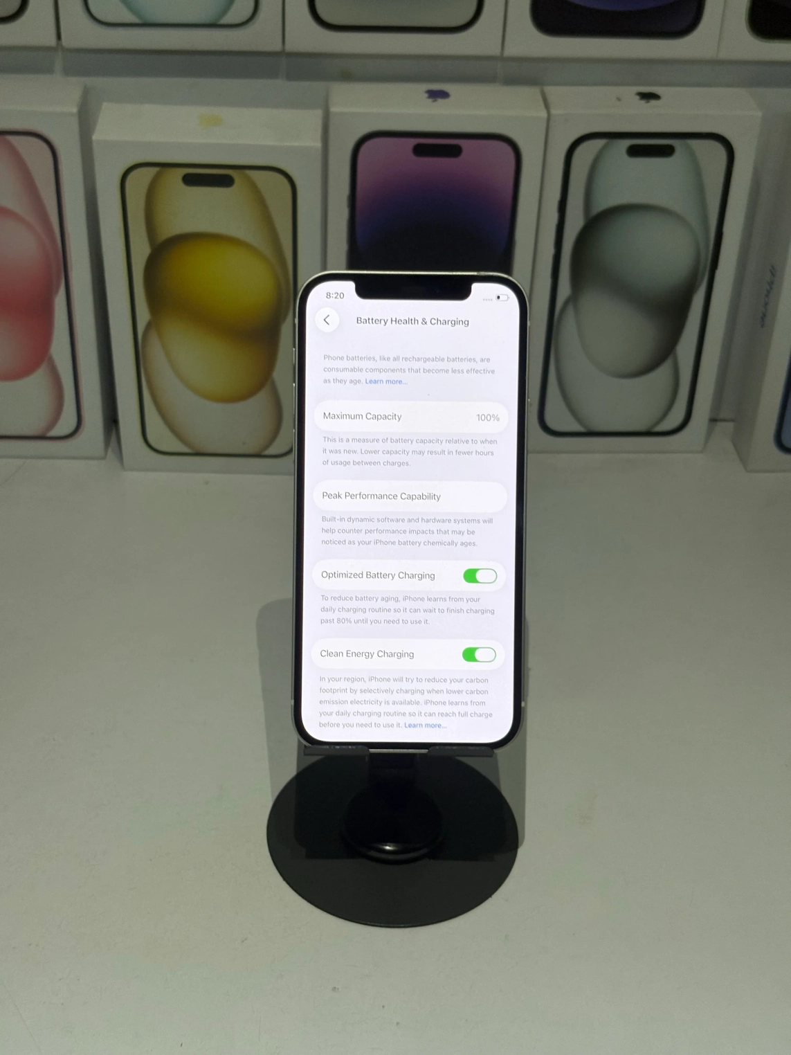 iPhone 12 (128gb)- white 9