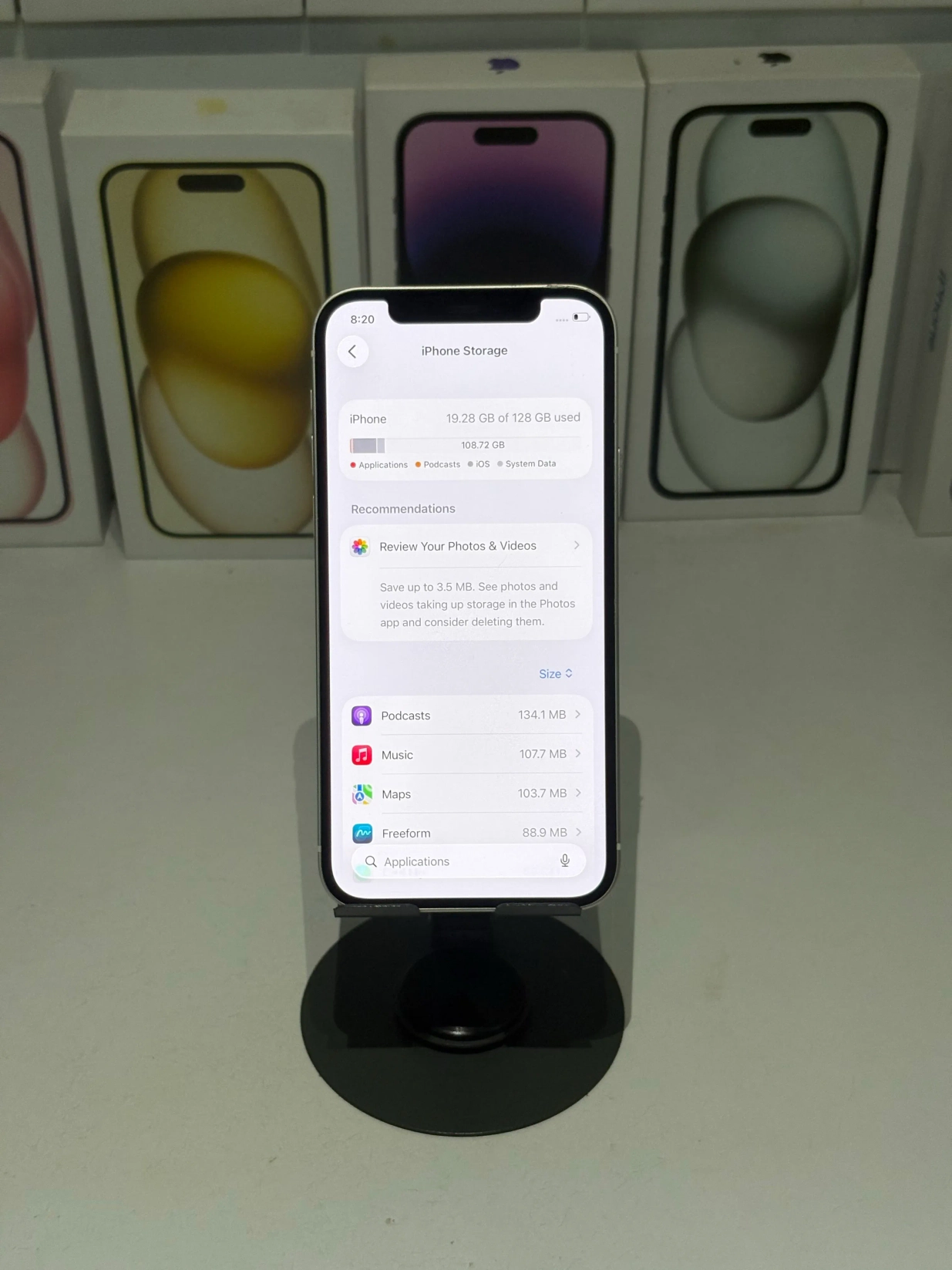 iPhone 12 (128gb)- white 12