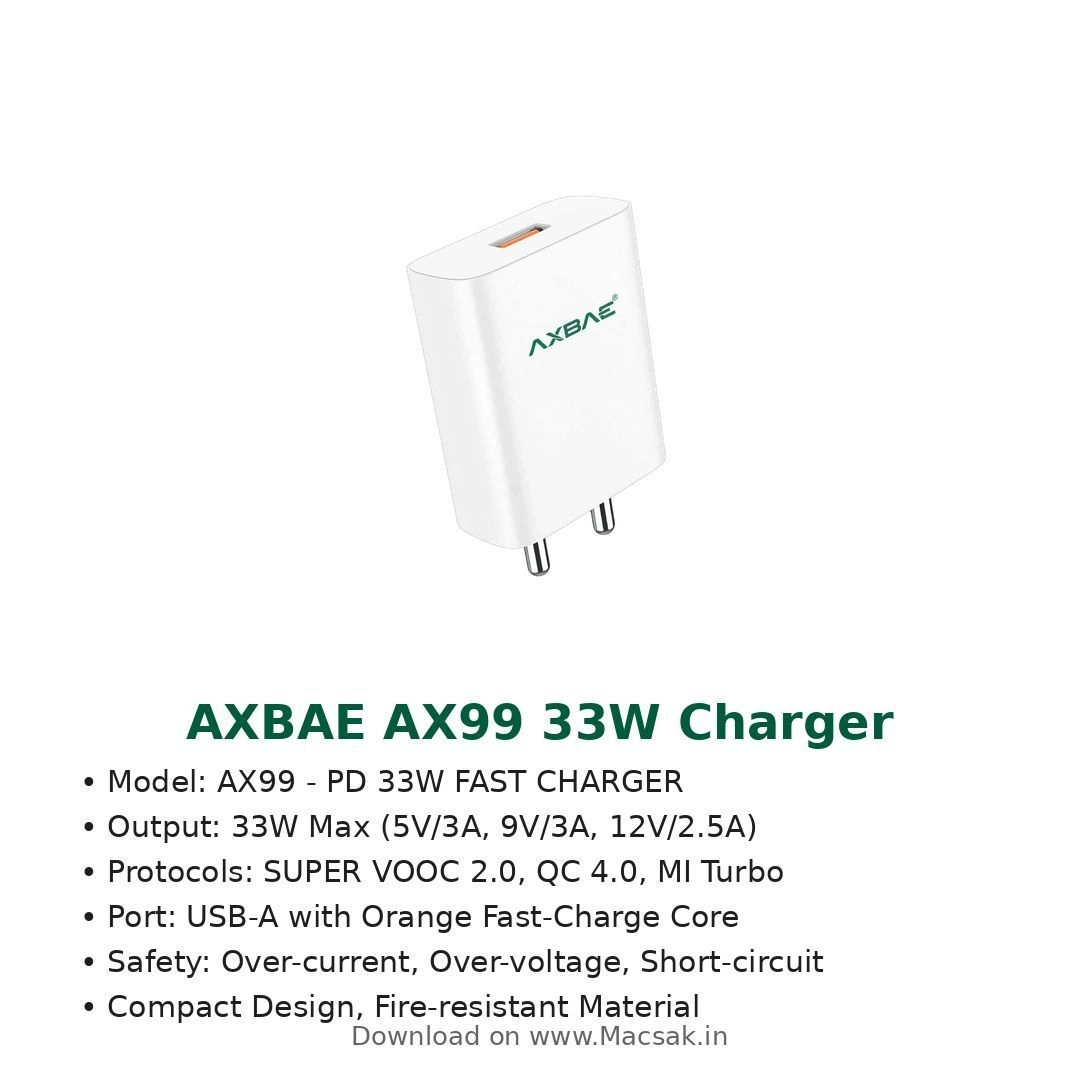 AXBAE 33W CHARGER 4