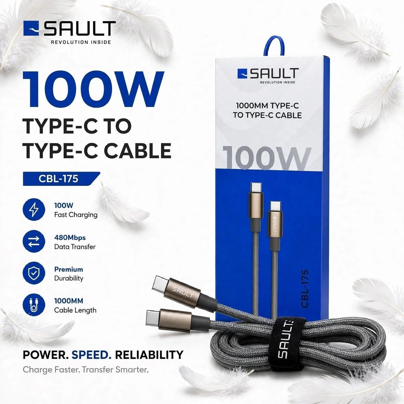 SAULT TAYPE-C TO LIGHTNING CABLE 3