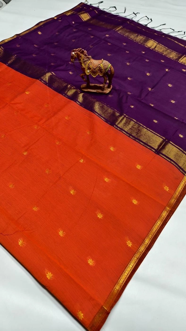 Maheswari cotton Saree