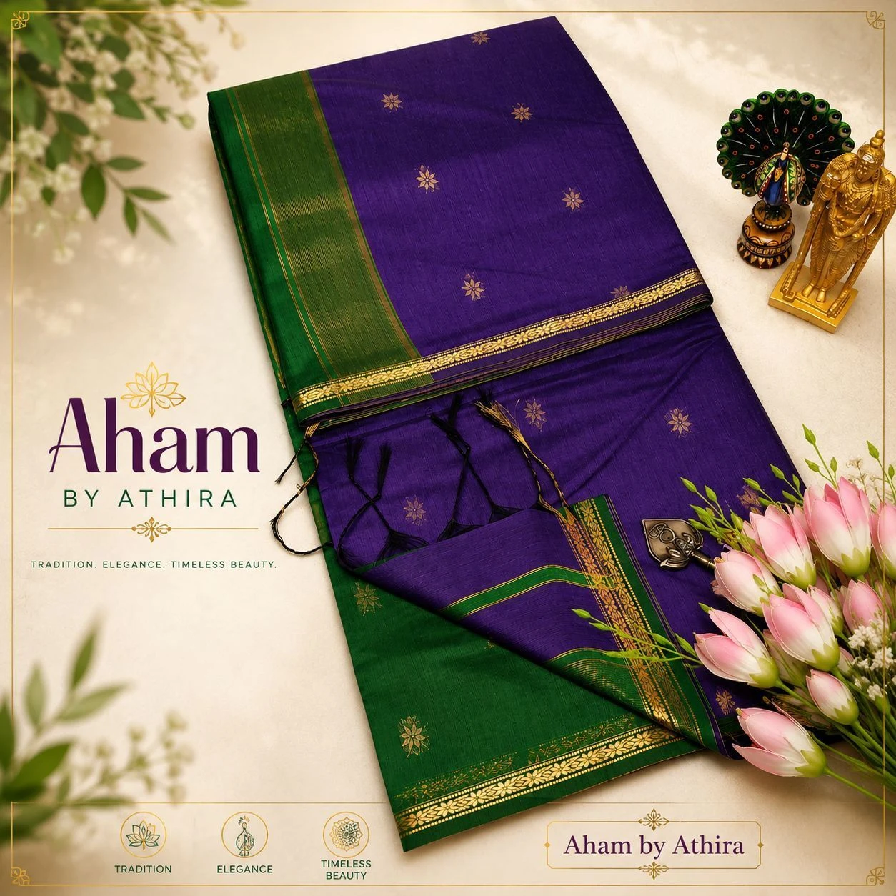 Maheswari silk cotton Saree 1