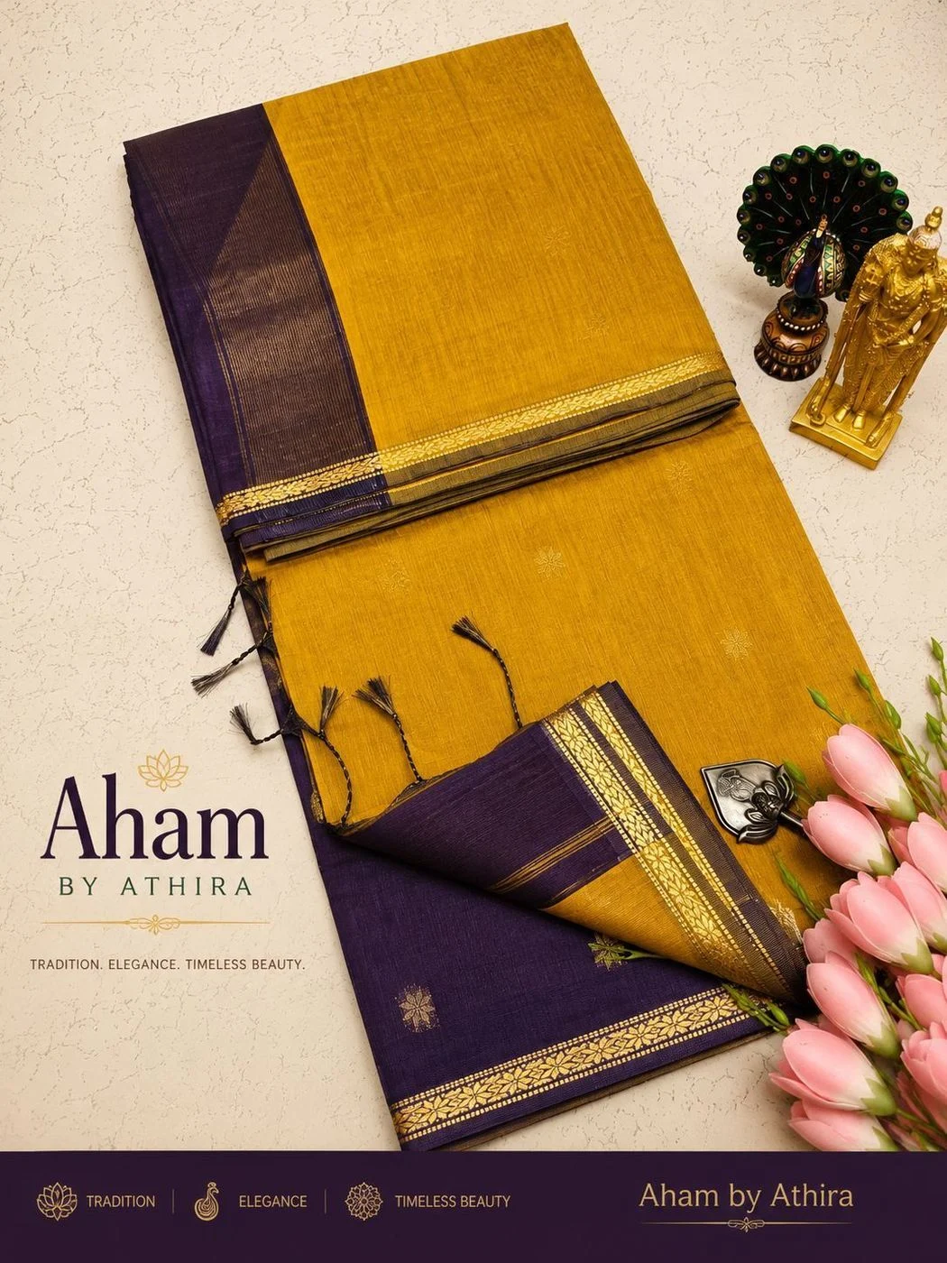 Maheswari silk cotton Saree 3