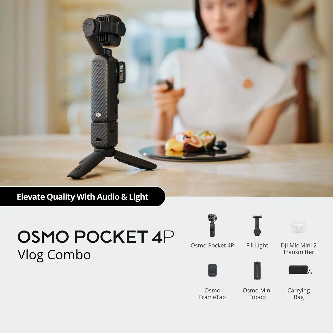 DJI Osmo Pocket 4P Vlog Combo 1