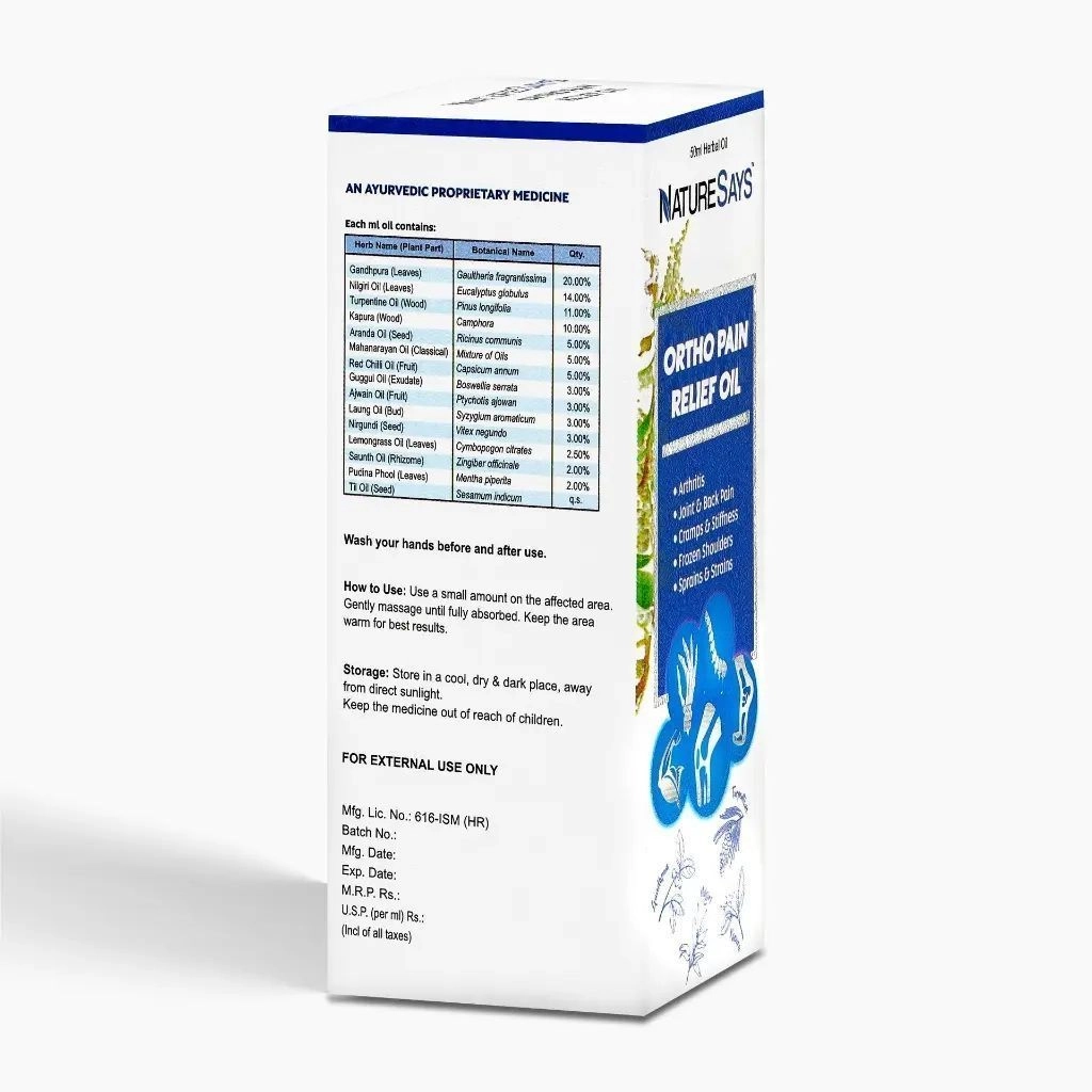 Ortho pain oil 1