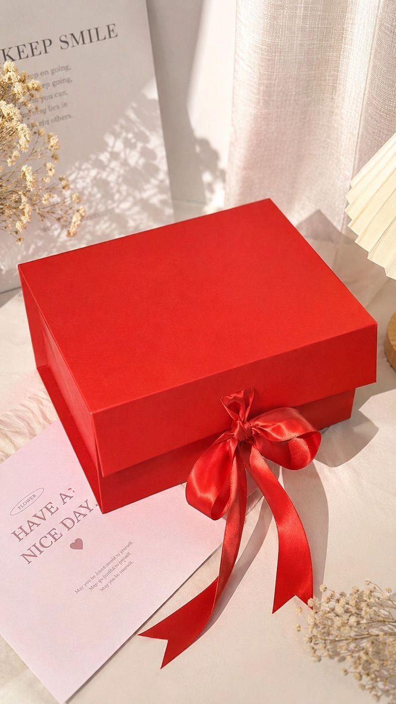 RIBBON BOX (8*8*3.5) 6