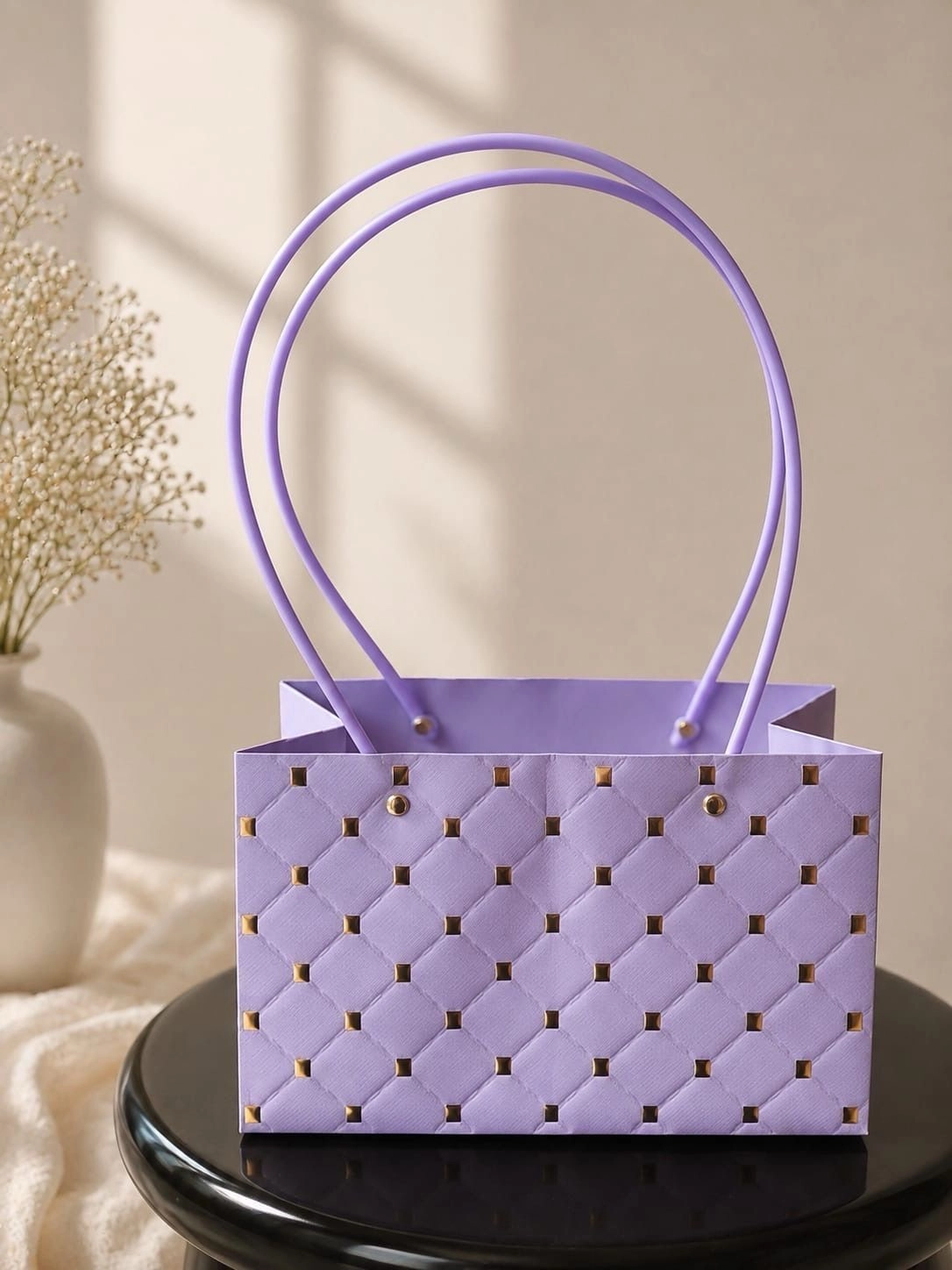STONE TOTE HAMPER BAG 3