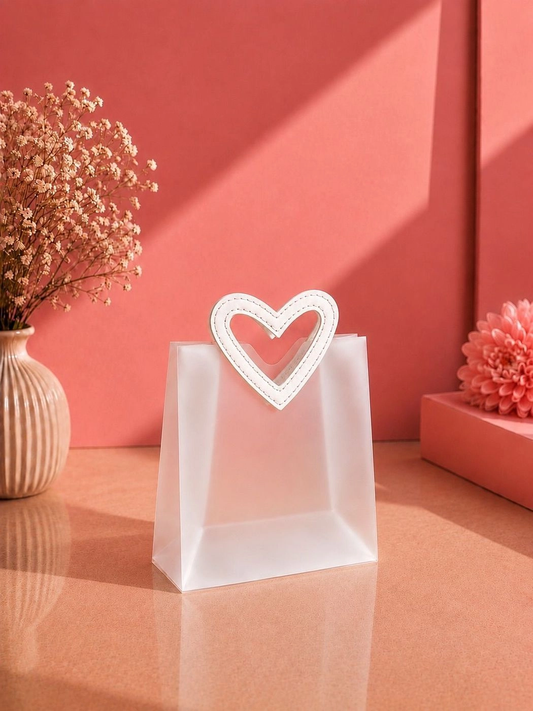 Premium Transparent Bag )medium)