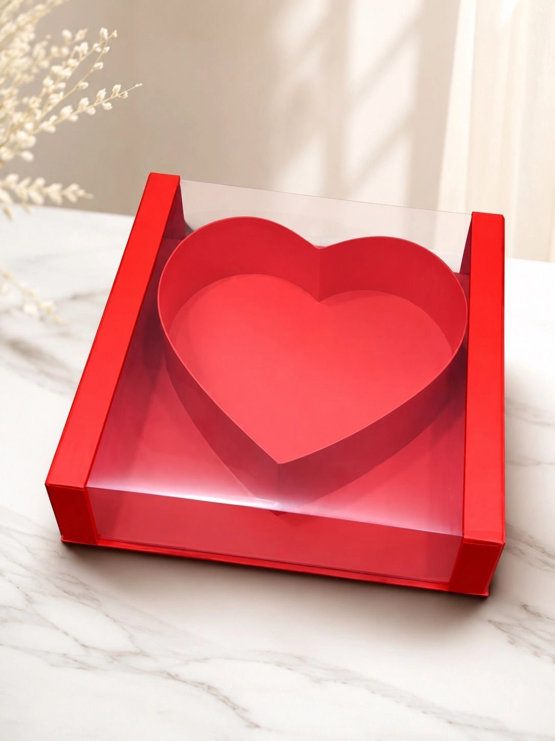 Premium Elegant Heart-Shaped Display & Gift Box
