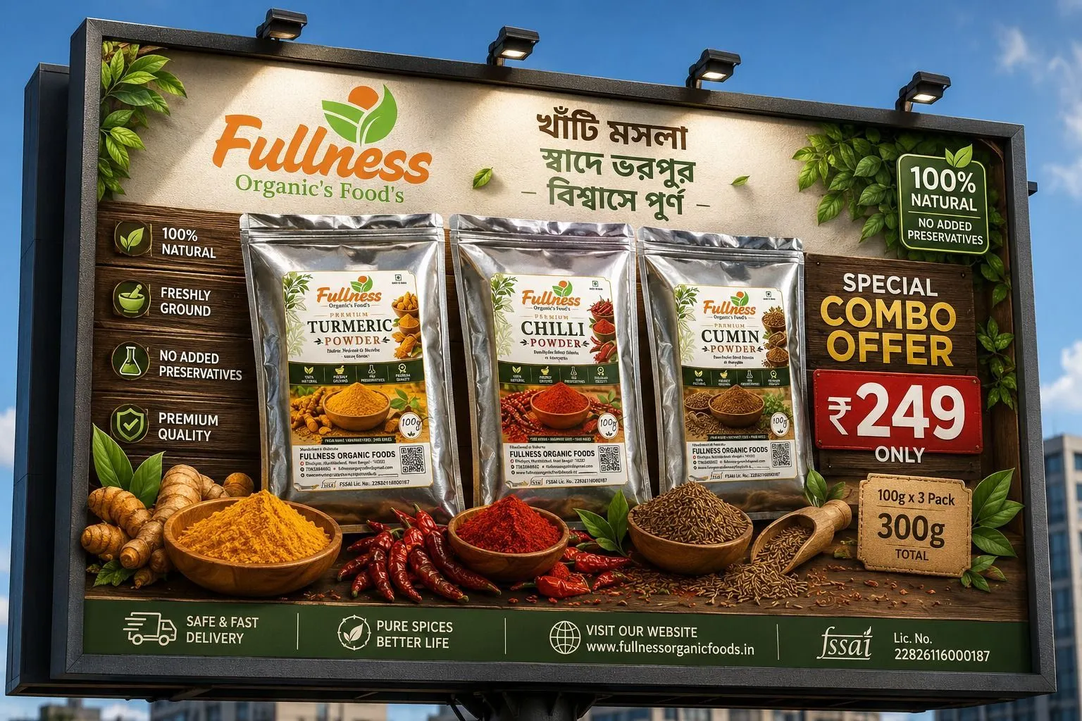 FULLNESS ORGANIC FOODS