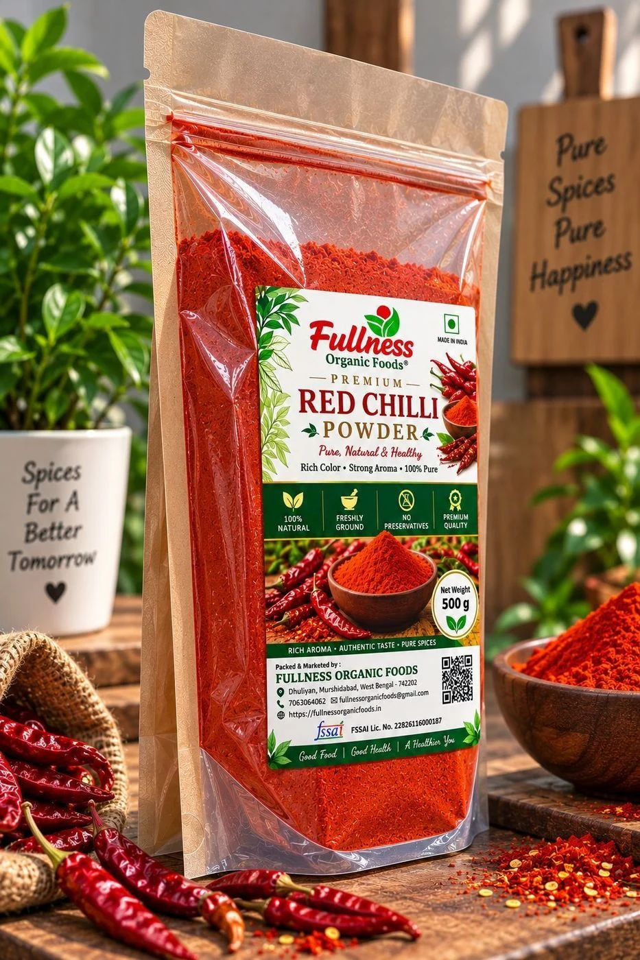 Fullness chilli powder 500g 1