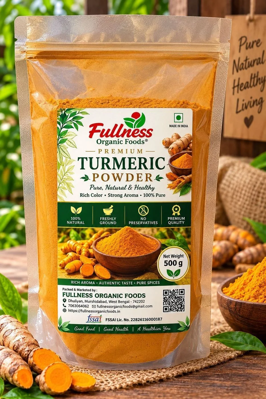 Fullness Haldi powder 500g 3