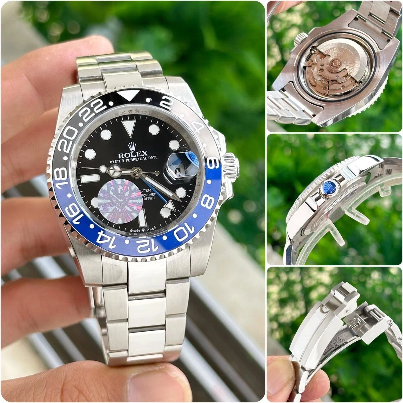 Rolex GMT Master II Batman Black & Blue Automatic 4