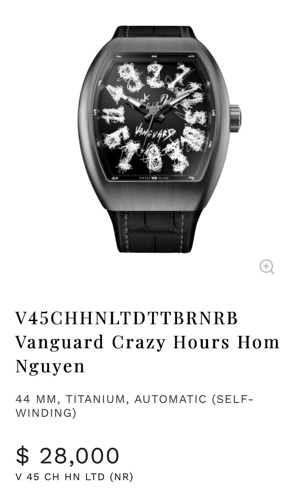 Franck Muller Vanguard Crazy Hours Popeye Edition 3