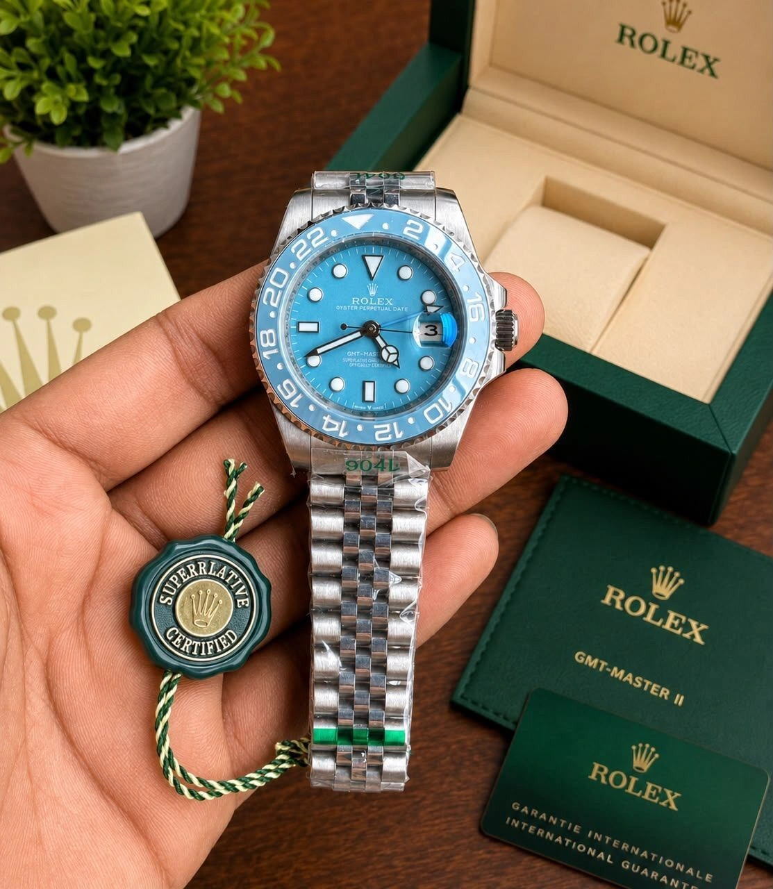 Rolex GMT Master II Blue Dial Automatic 1