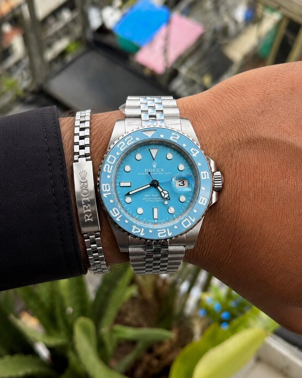 Rolex GMT Master II Blue Dial Automatic 2