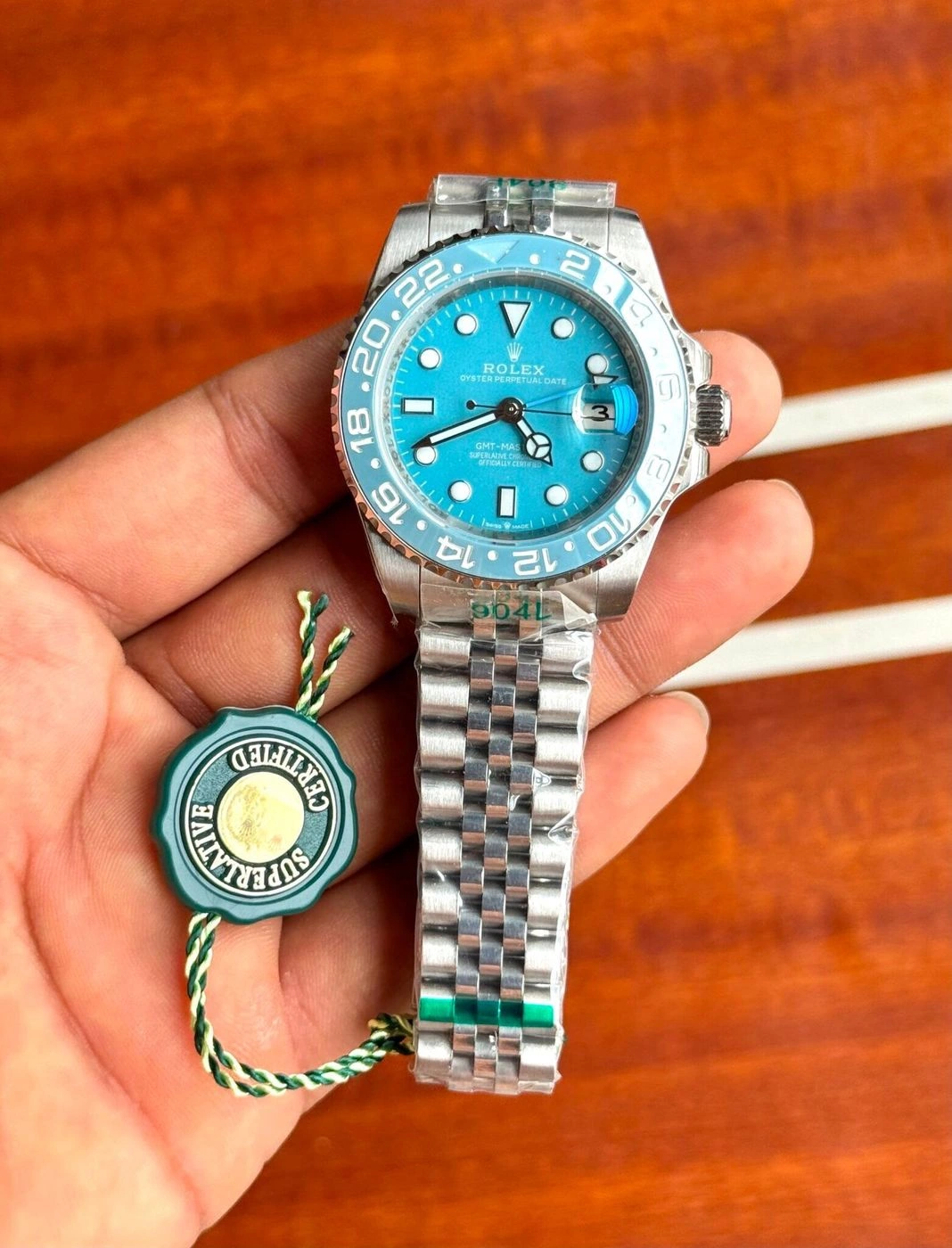 Rolex GMT Master II Blue Dial Automatic 4