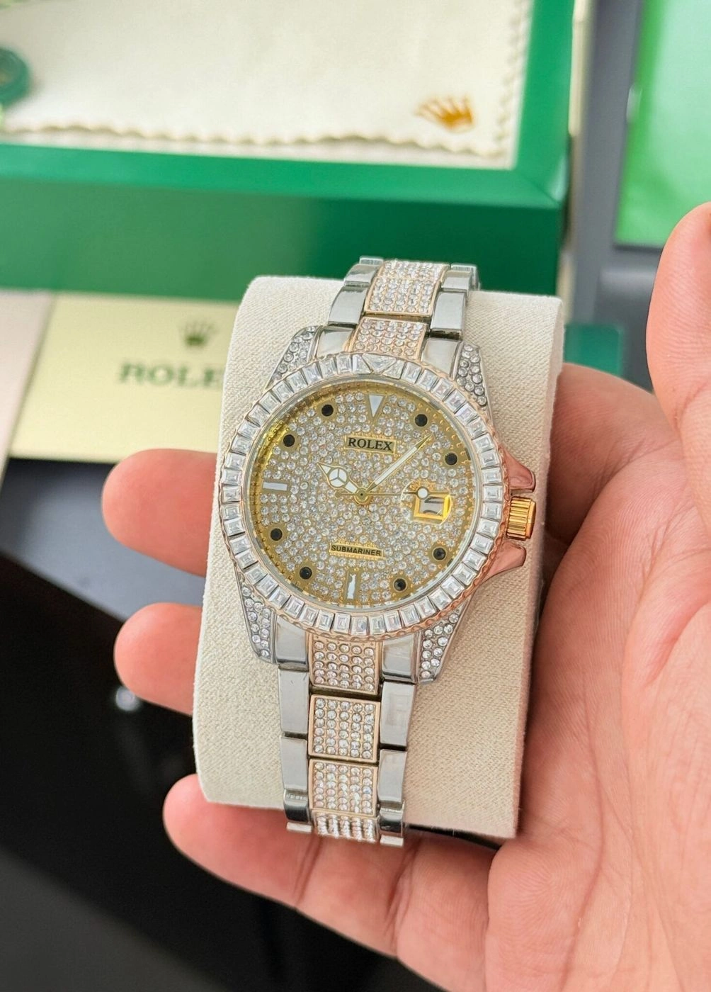 Rolex Super Submariner Diamond Two-Tone 1