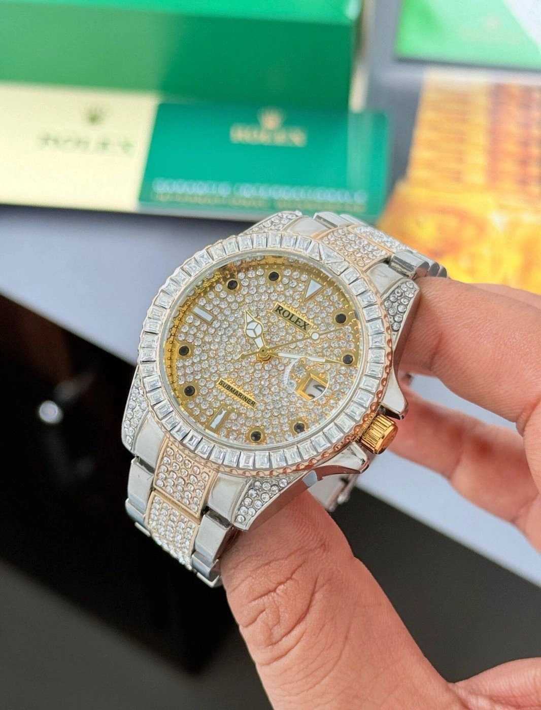 Rolex Super Submariner Diamond Two-Tone 2