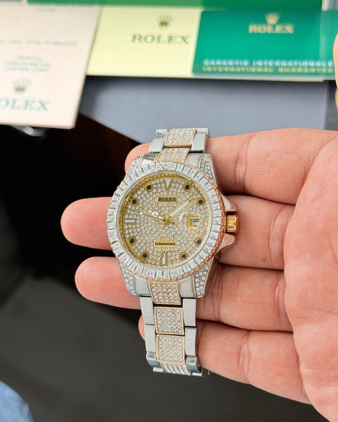 Rolex Super Submariner Diamond Two-Tone 4